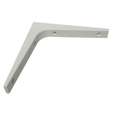 metal brackets for shelves white|strong white shelf brackets.